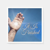 Es ist beendet serviette (Vorderseite)