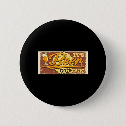 Es ist Beer O'Clock Button (Vorderseite)