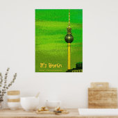Es ist Berlin - Poster (Küche)