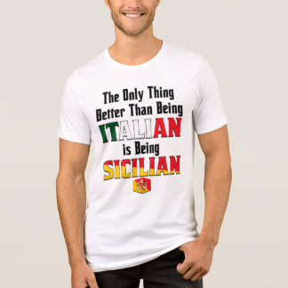 Es ist besser als Italiener, sizilianisch zu sein Tri-Blend Shirt