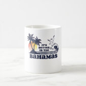 Es ist besser auf den Bahamas Kaffeetasse (Mittel)