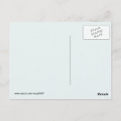 Es ist besser auf den Bahamas Postkarte (Rückseite)