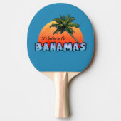 Es ist besser auf den Bahamas Tischtennis Schläger (Vorderseite)
