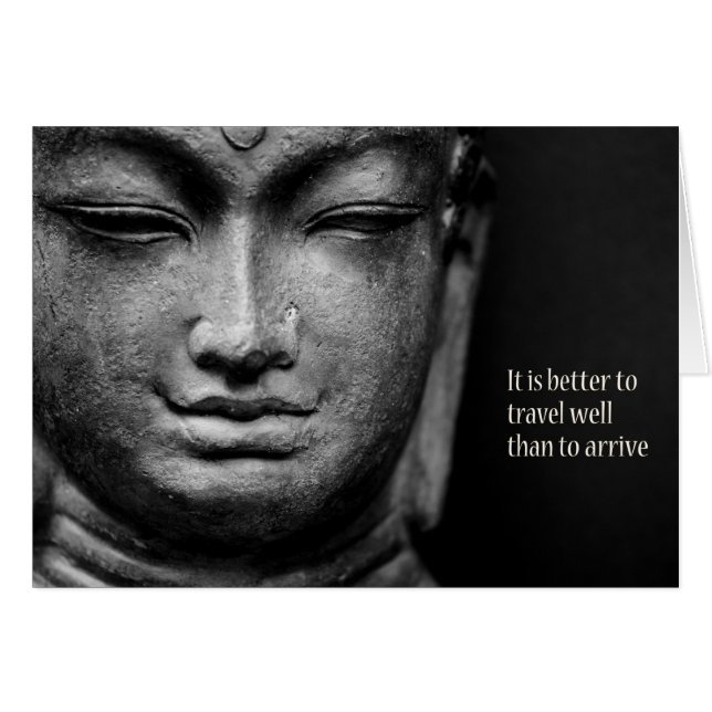 Es ist besser, gut zu reisen, als ankommen (Vorderseite (Horizontal))