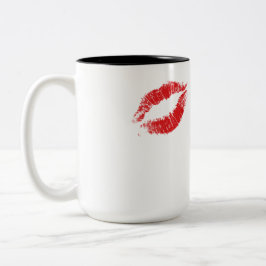 Es ist besser, spät zu sein als anzukommen zweifarbige tasse