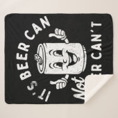 Es ist Bier kann nicht sein kann nicht lustiges Pa Sherpadecke (Vorderseite (Horizontal))