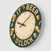 Es ist Bier Uhr Fun Wand (Winkel)