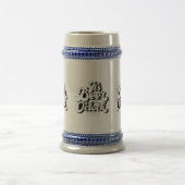 Es ist Bierzeit – Klassischer deutscher Stein Bierglas (Mittel)