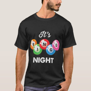 Es ist Bingo Night Womens Funny Bingo Player Lover T-Shirt