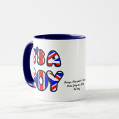 Es ist Boy George Alexander Louis Tasse (Vorderseite Links)