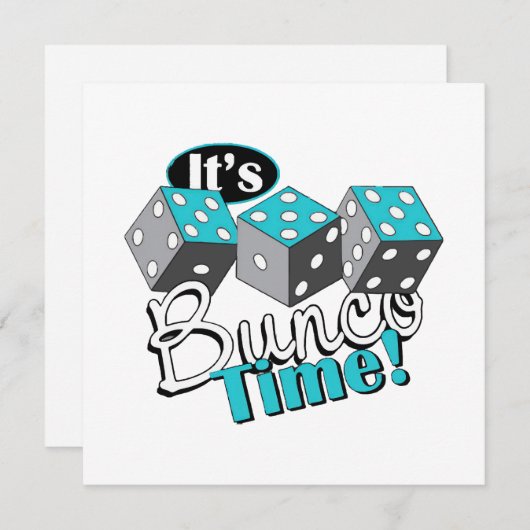 Es ist Bunco Time! (Vorne/Hinten)
