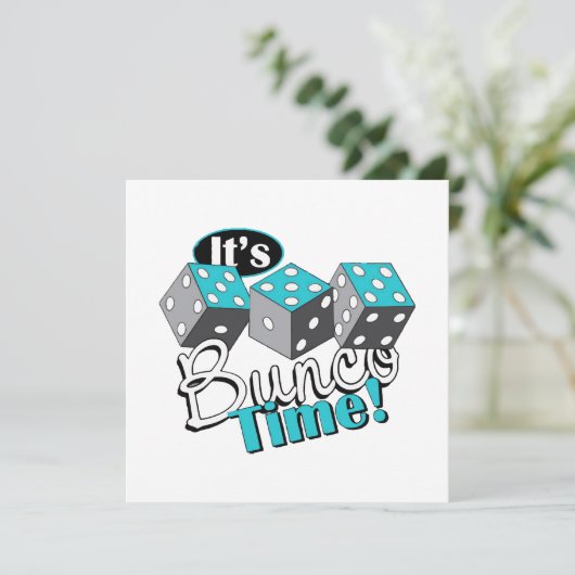 Es ist Bunco Time! (Stehend Vorderseite)