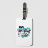 Es ist Bunco Time! Gepäckanhänger (Vorderseite Vertikal)