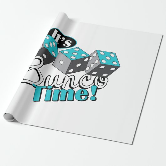 Es ist Bunco Time! Geschenkpapier (Ungerollt)