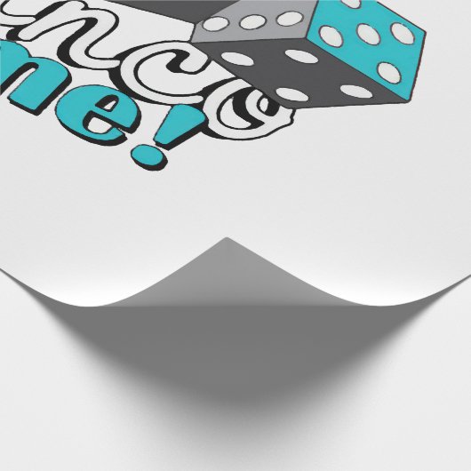 Es ist Bunco Time! Geschenkpapier (Ecke)