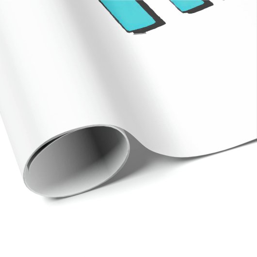 Es ist Bunco Time! Geschenkpapier (Rolleneckpunkt)