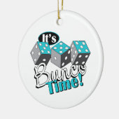 Es ist Bunco Time! Keramik Ornament (Links)