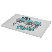 Es ist Bunco Time! Schneidebrett (Ecke)