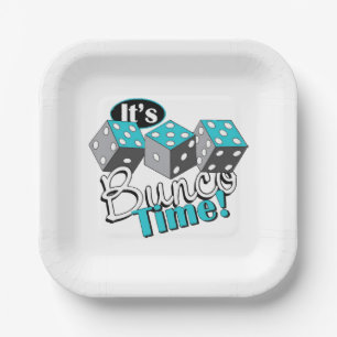 Es ist Bunco-Zeit! Pappteller