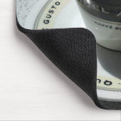 Es ist Cappuccino Time Mousepad (Ecke)