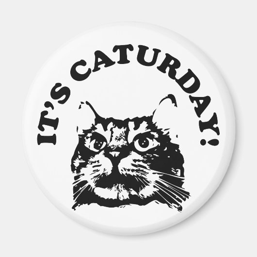 Es ist Caturday Magnet (Vorne)