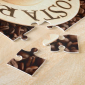 Es ist Coffee Time Espresso Cup und Coffee Boans Puzzle (Seite)