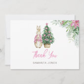 Es ist Cold Outside Baby Danke Karte (Vorderseite)