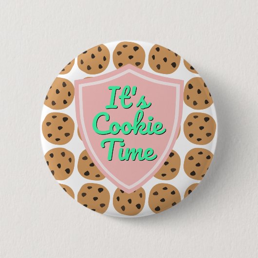 Es ist Cookie-Zeit Truppe Beverly Hills Button (Vorderseite)