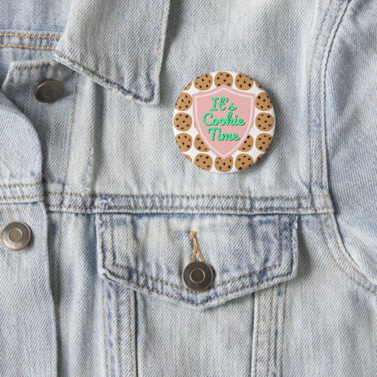 Es ist Cookie-Zeit Truppe Beverly Hills Button (Beispiel)