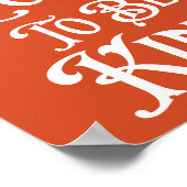 Es ist Cool, eine Motivierend Inspiration zu sein Poster (Ecke)