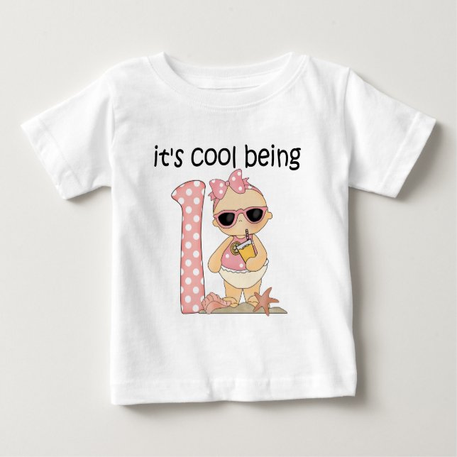 Es ist Cool, eins zu sein Baby T-shirt (Vorderseite)
