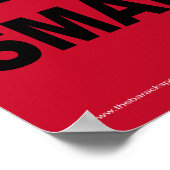 Es ist Cool, klug zu sein! Poster (groß) (Ecke)