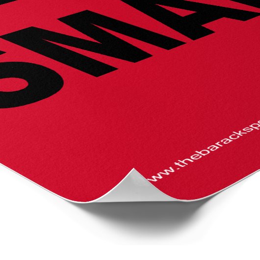 Es ist Cool, klug zu sein! Poster (groß) (Ecke)