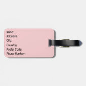 Es ist cool, nett zu sein gepäckanhänger (Rückseite horizontal)