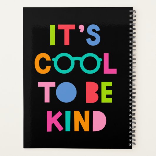 Es ist Cool, nett zu sein Planer (Rückseite)