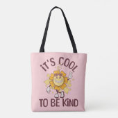 Es ist cool, nett zu sein tasche (Rückseite)