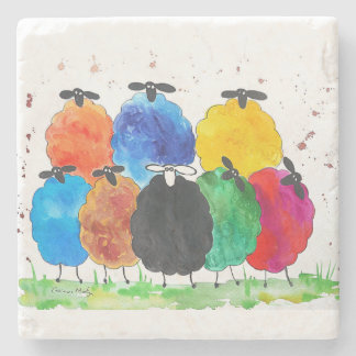 Es ist cool, unterschiedlich zu sein steinuntersetzer