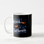 Es ist Cool Weihnachten anders zu sein - Autismus  Kaffeetasse (Links)
