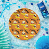 Es ist CORN! Candy Corn Halloween Pappteller (Party)