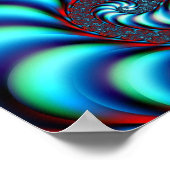 " Es ist da draußen " Poster (Ecke)