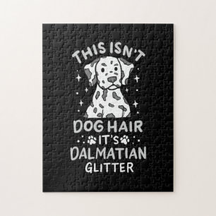 Es ist Dalmatiner Hund Glitter Puzzle