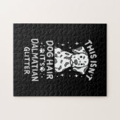 Es ist Dalmatiner Hund Glitzer Puzzle (Horizontal)