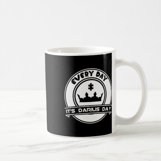 Es ist Darius Day Funny Meme - Feierliche Liebe Kaffeetasse (Rechts)