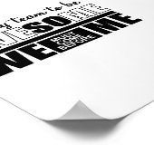 Es ist das Beste, als Team zu arbeiten Poster (Ecke)