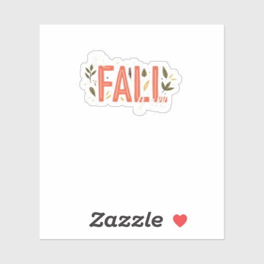 Es ist das einzigartige Design von Fall Y Aufkleber (Blatt)