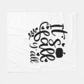 Es ist das einzigartige Design von Fall Y Fleecedecke (Vorderseite (Horizontal))