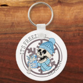 Es ist das "Freezing Season Magnet" Schlüsselanhänger (Vorderseite)