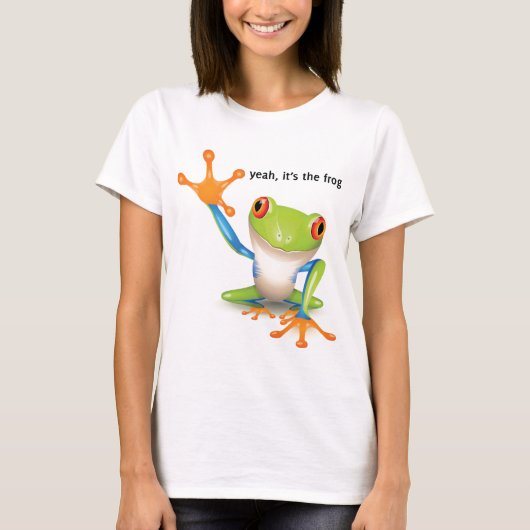 Es ist das Froschschläfchen-T-Shirt T-Shirt (Vorderseite)