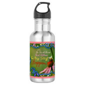 Es ist das Kleine Edelstahlflasche (Vorderseite)