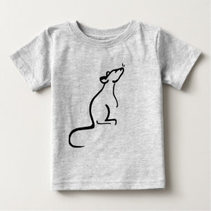Es ist das Logo der "Rat's World" auf der Karte Baby T-shirt